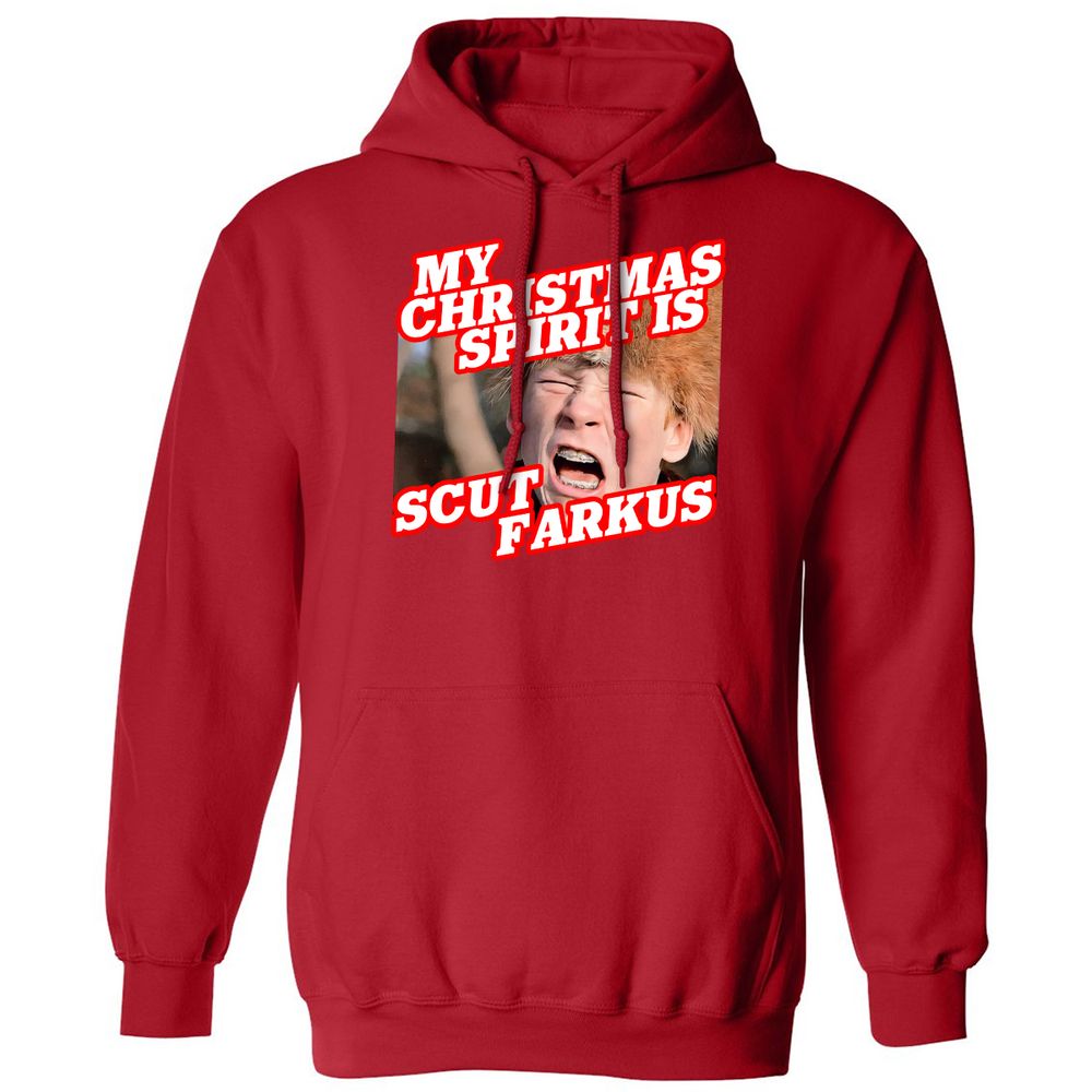 Classic Unisex Hoodie - GH5KCUTX - Red - 5