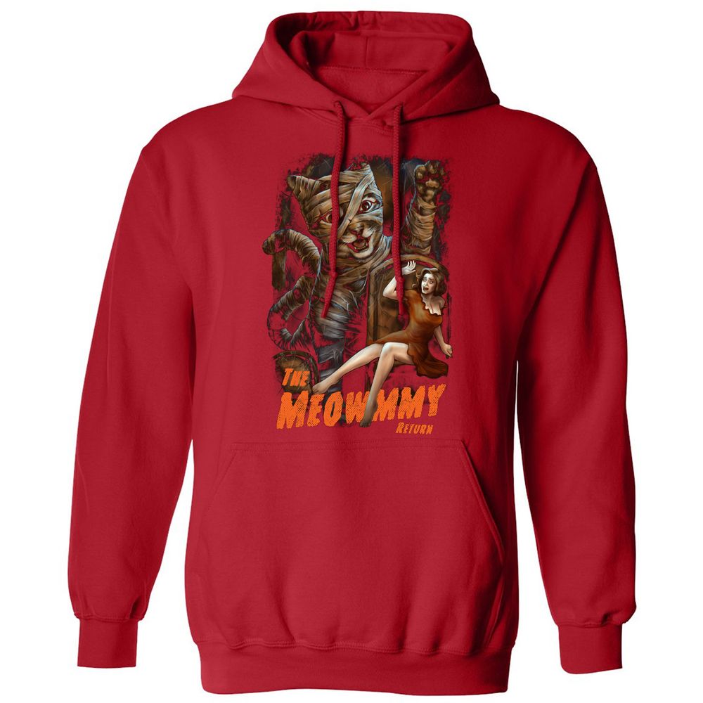 Classic Unisex Hoodie - MSW663CC - Red - 5