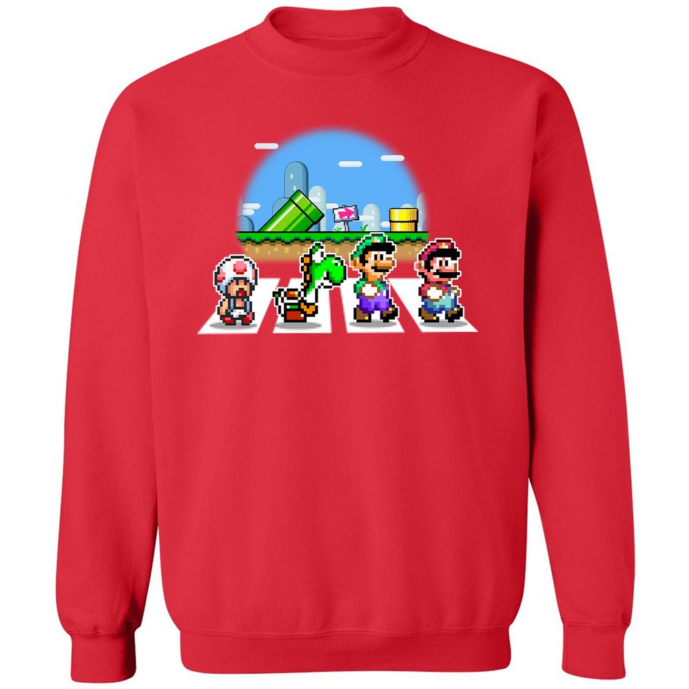 Classic Unisex Sweatshirt - K5YFV69U - Red - 5