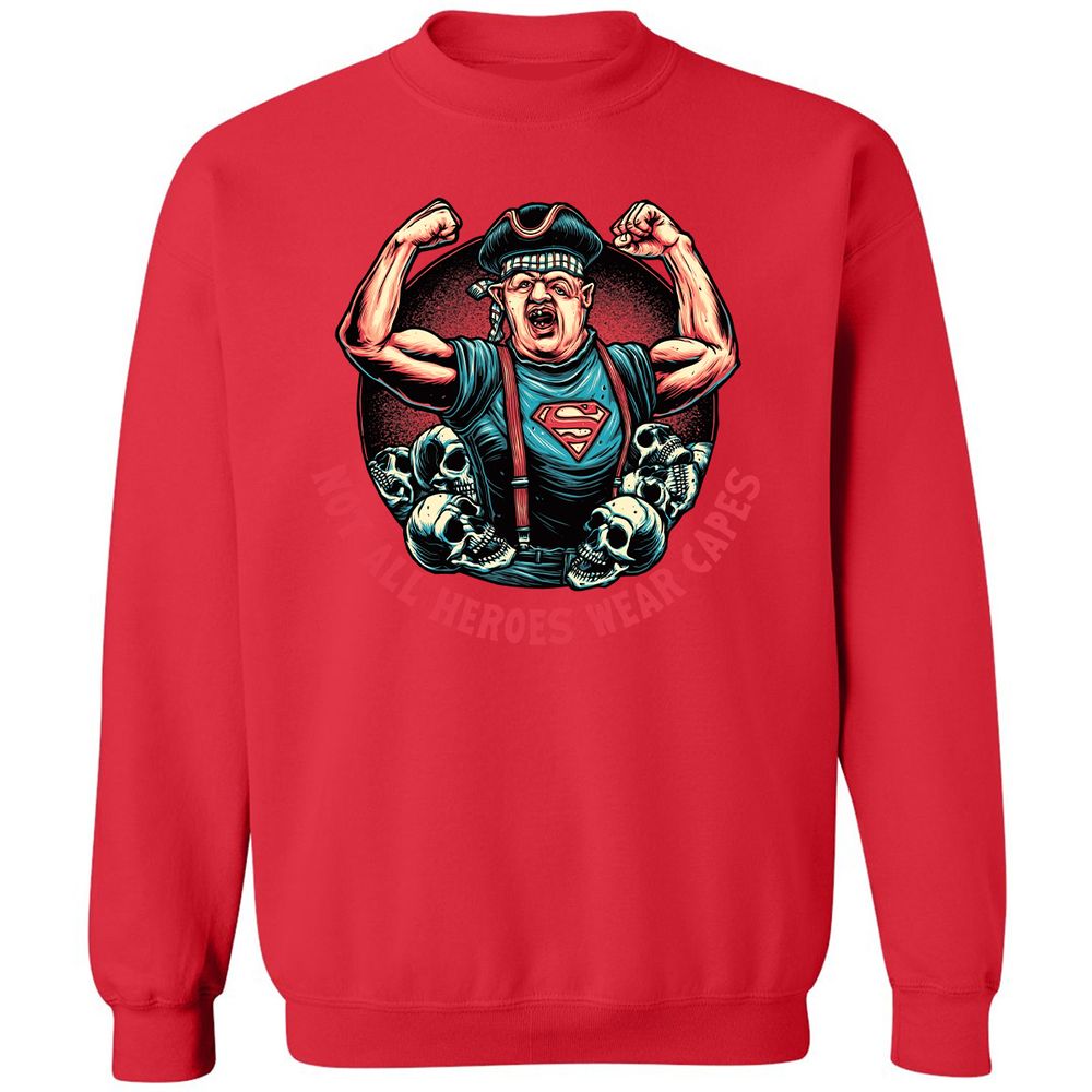 Classic Unisex Sweatshirt - MKJHWZ6K - Red - 5