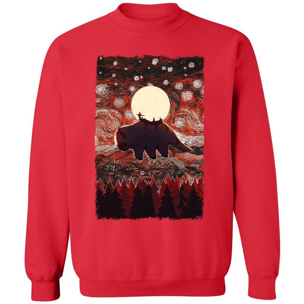 Classic Unisex Sweatshirt - 9PPQW6ZY - Red - 5