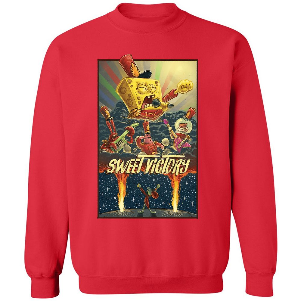 Classic Unisex Sweatshirt - CN2EVCZH - Red - 5