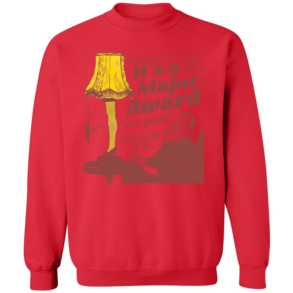 A Christmas Story Leg Lamp - Red - 5