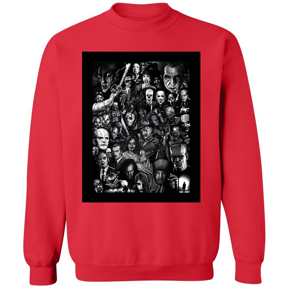 Classic Unisex Sweatshirt - VXJAEEJ4 - Red - 5