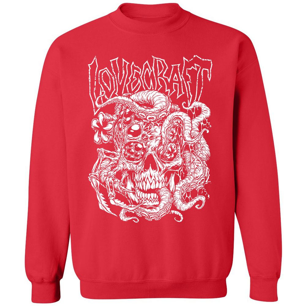 Classic Unisex Sweatshirt - DLSADVY8 - Red - 5