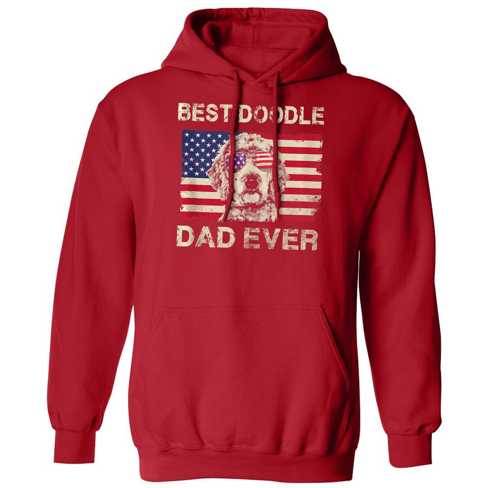 Classic Unisex Hoodie - YF6XYVWW - Red - 5