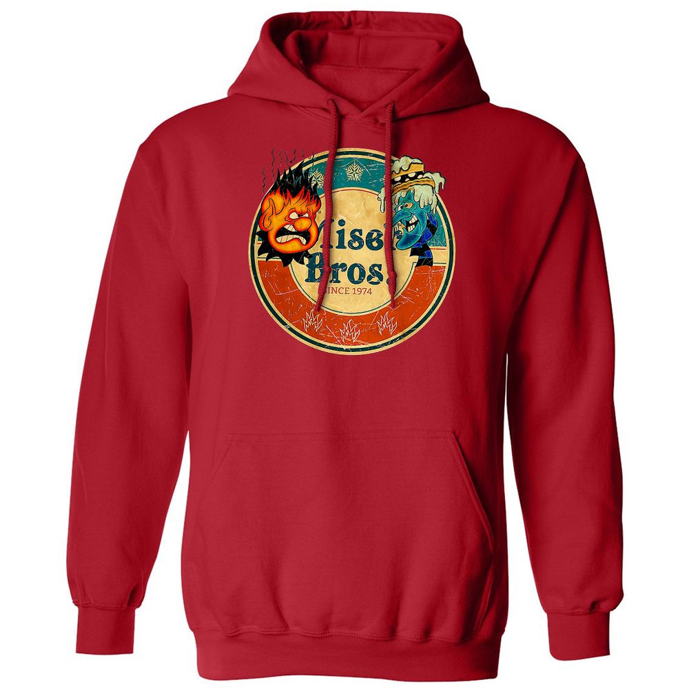 Classic Unisex Hoodie - D76TJZBR - Red - 5