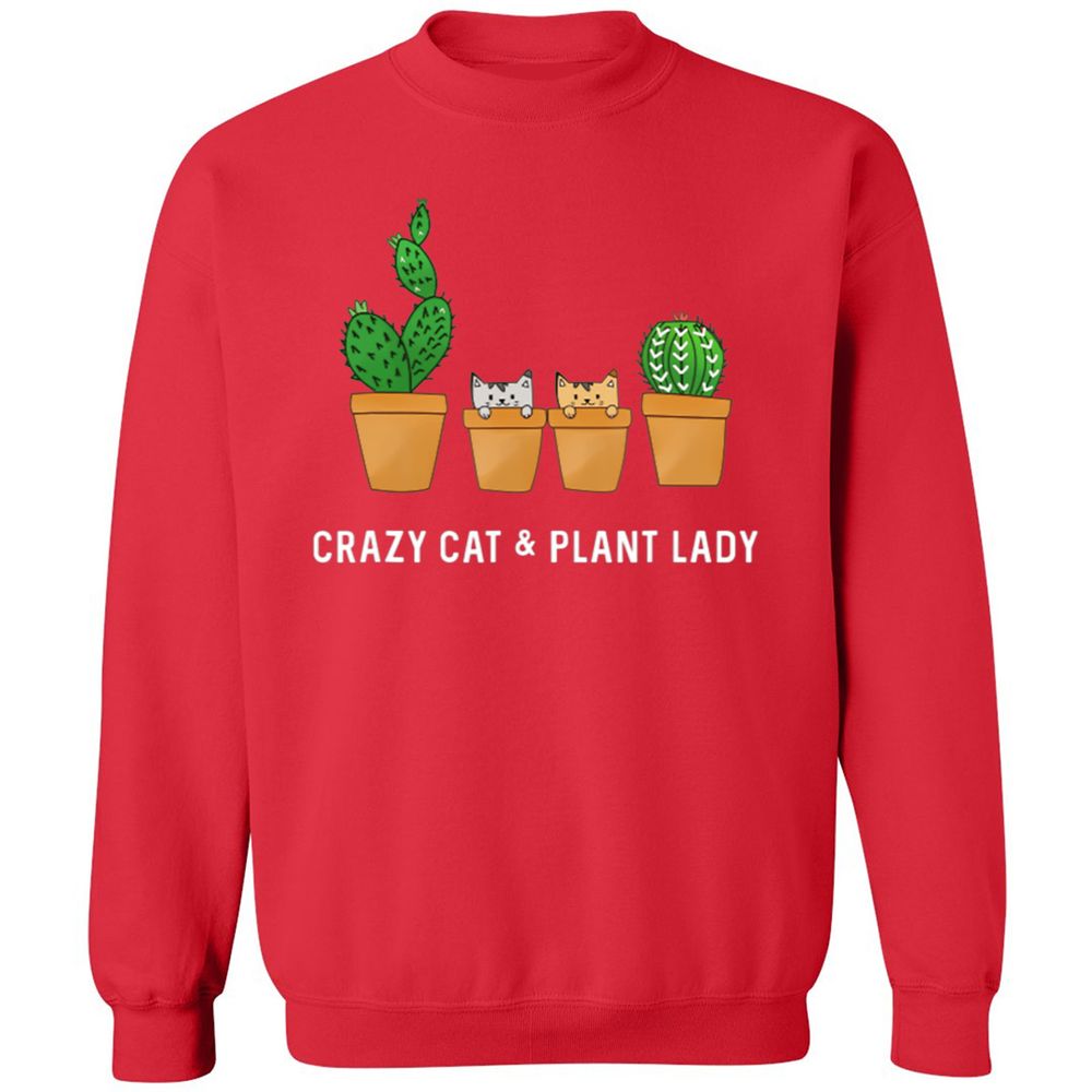 Classic Unisex Sweatshirt - 3JM3P4RQ - Red - 5