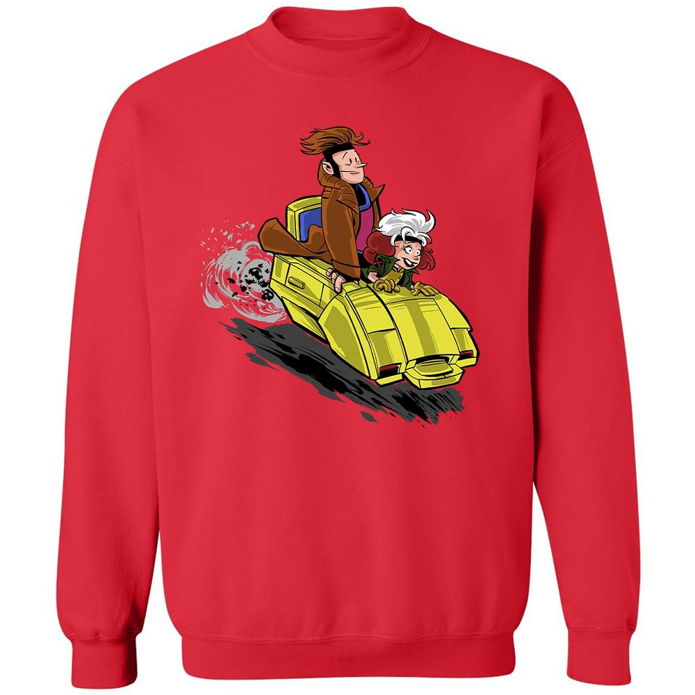 Classic Unisex Sweatshirt - NHDHFR11 - Red - 5