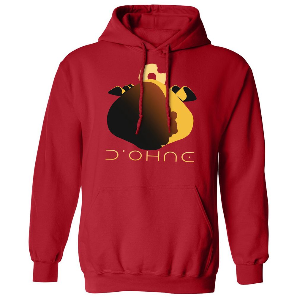 Classic Unisex Hoodie - KACZJ38S - Red - 5