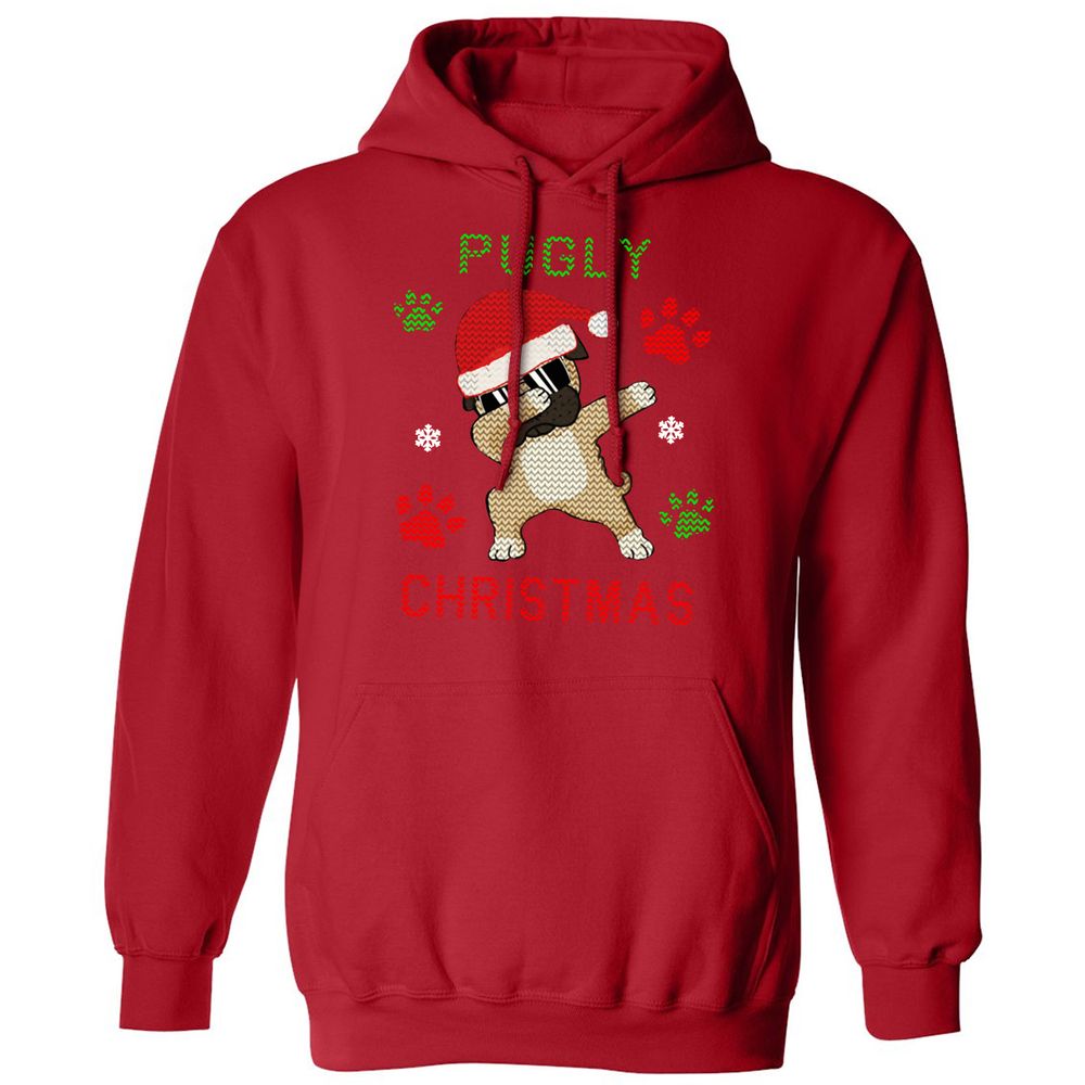 Classic Unisex Hoodie - PD6Z8WUU - Red - 5