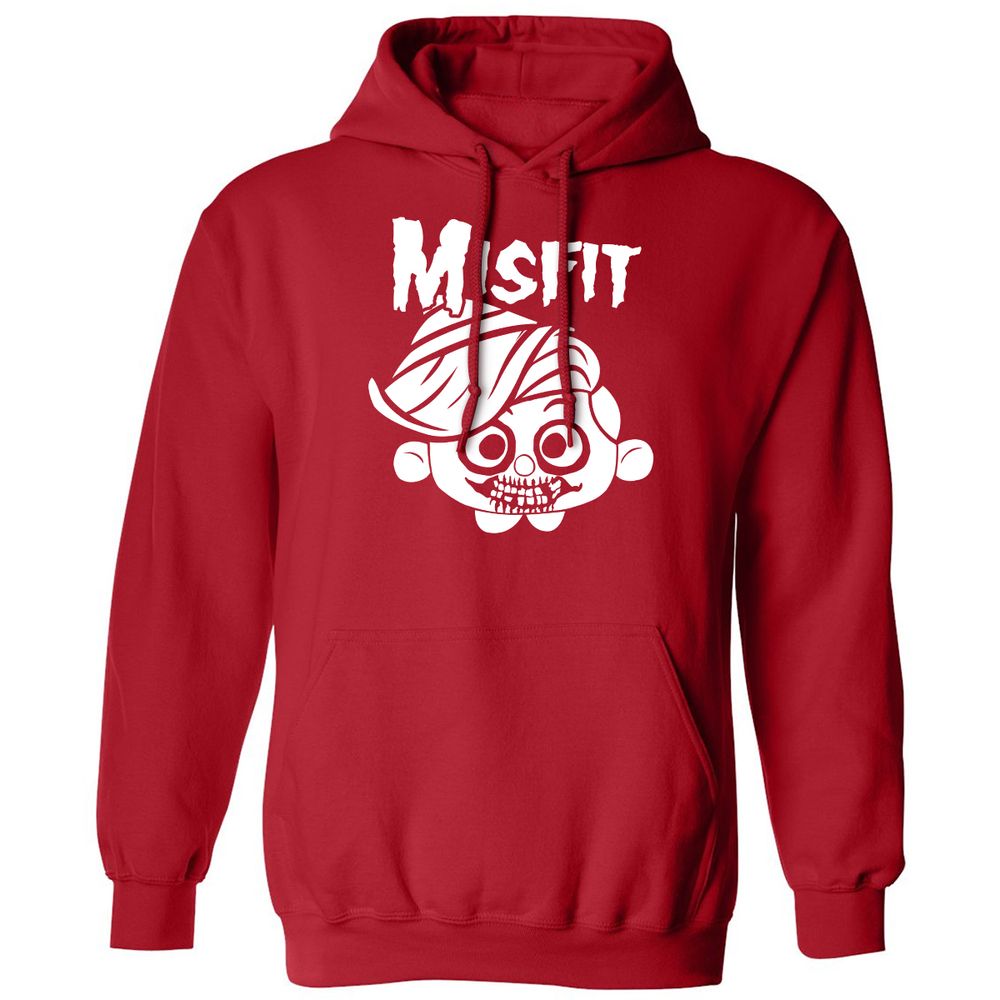 Classic Unisex Hoodie - S9J5G562 - Red - 5