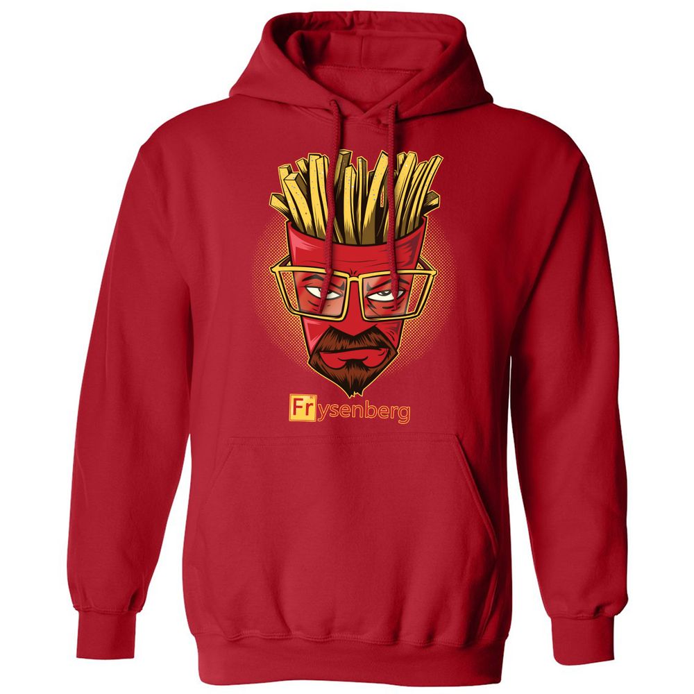 Classic Unisex Hoodie - CBYXJVWZ - Red - 5