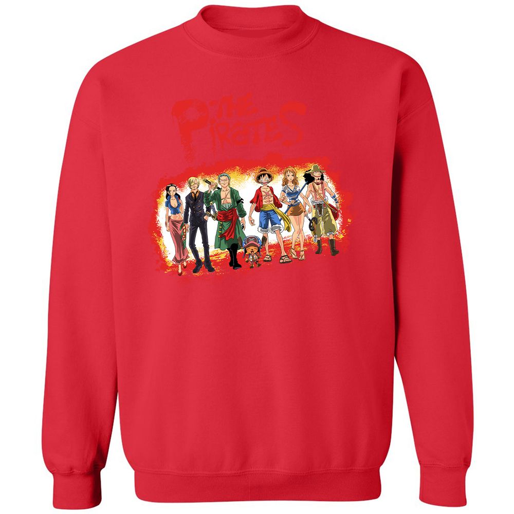 Classic Unisex Sweatshirt - TH3WN2J5 - Red - 5