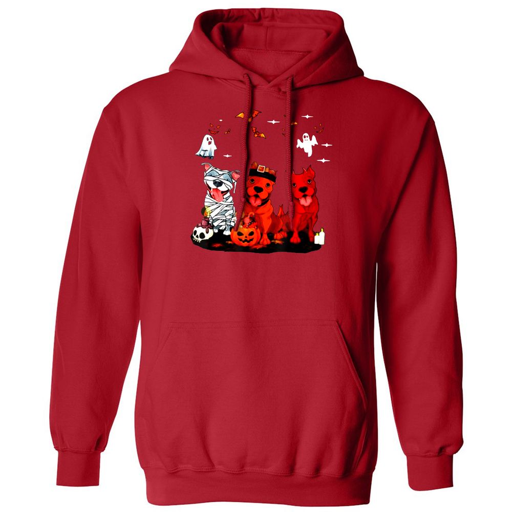 Classic Unisex Hoodie - S2B8Z1MZ - Red - 5