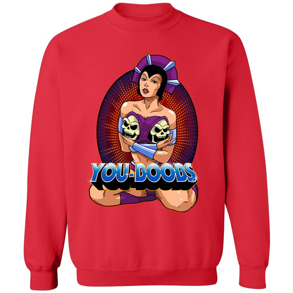 Classic Unisex Sweatshirt - BEC7HKE5 - Red - 5