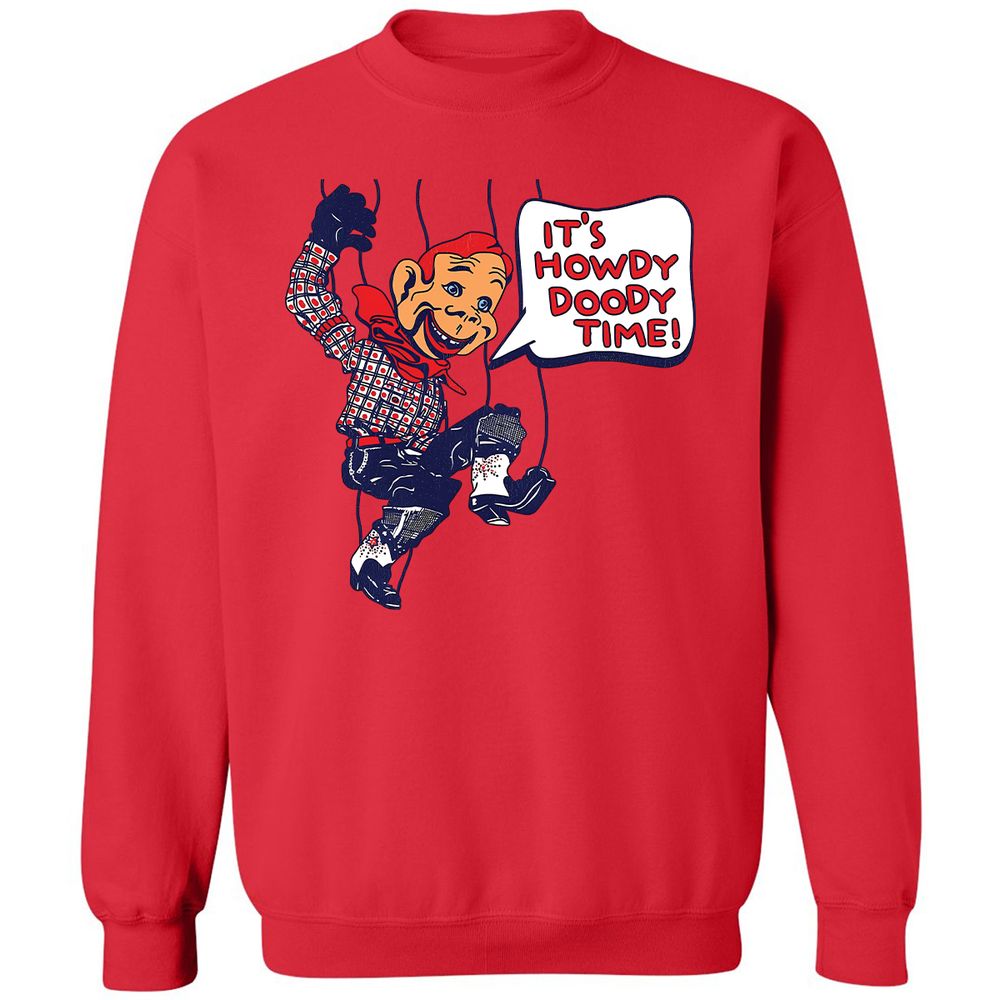 Classic Unisex Sweatshirt - XRK1L6ZM - Red - 5