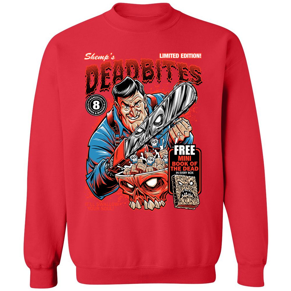 Classic Unisex Sweatshirt - L82H3BVT - Red - 5