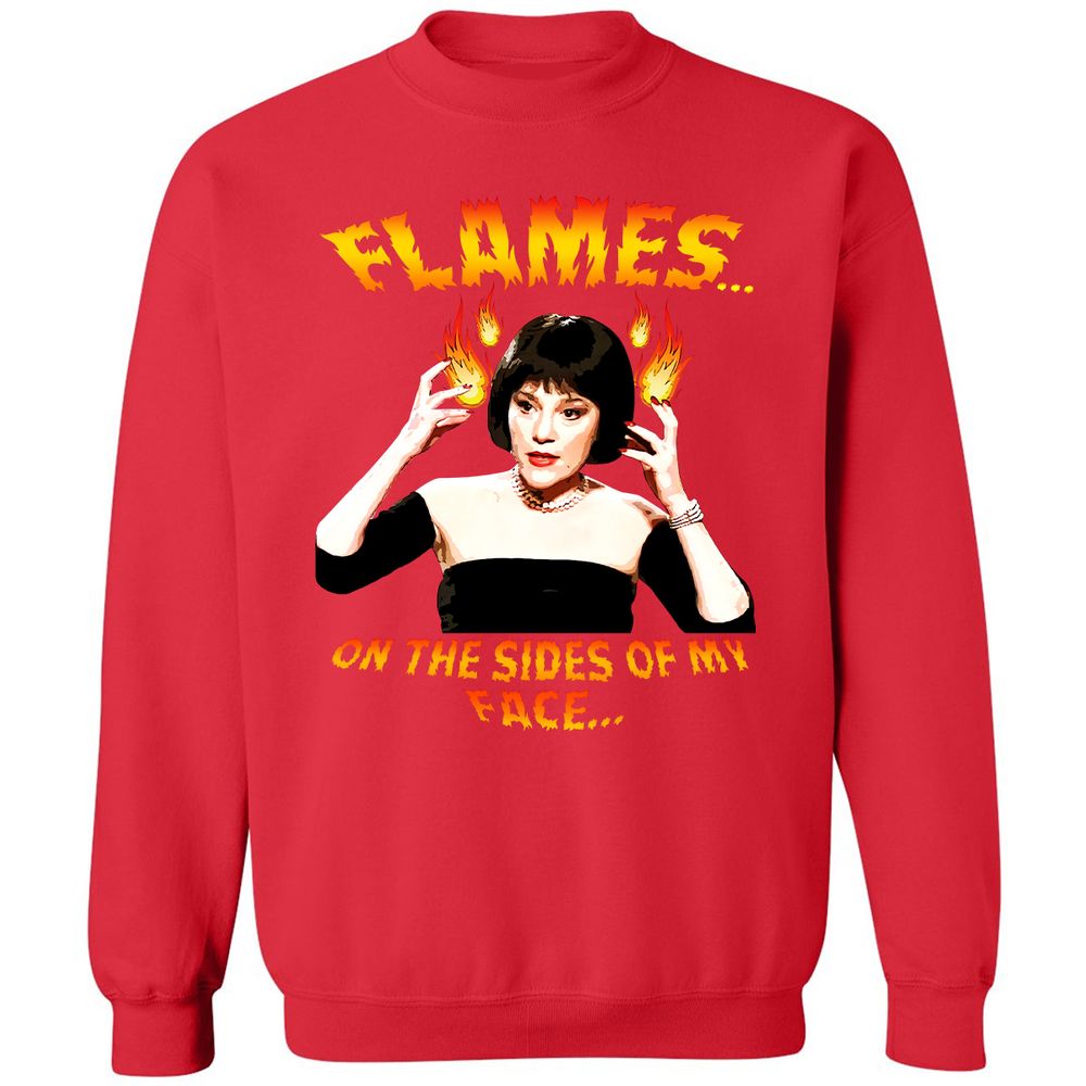Classic Unisex Sweatshirt - QBZYGWGD - Red - 5