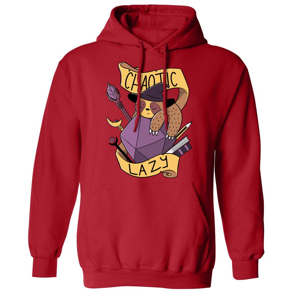Classic Unisex Hoodie - 8WDESHXS - Red - 5