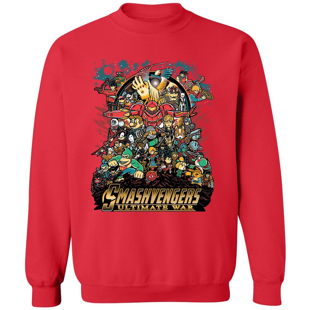 Classic Unisex Sweatshirt - C71PC22R - Red - 5