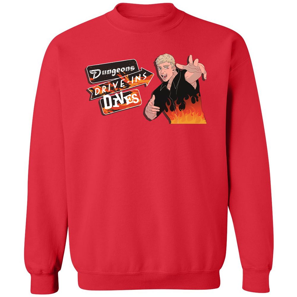 Classic Unisex Sweatshirt - X9TJ55T1 - Red - 5