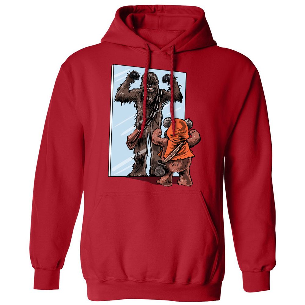 Classic Unisex Hoodie - 88W4JRYE - Red - 5