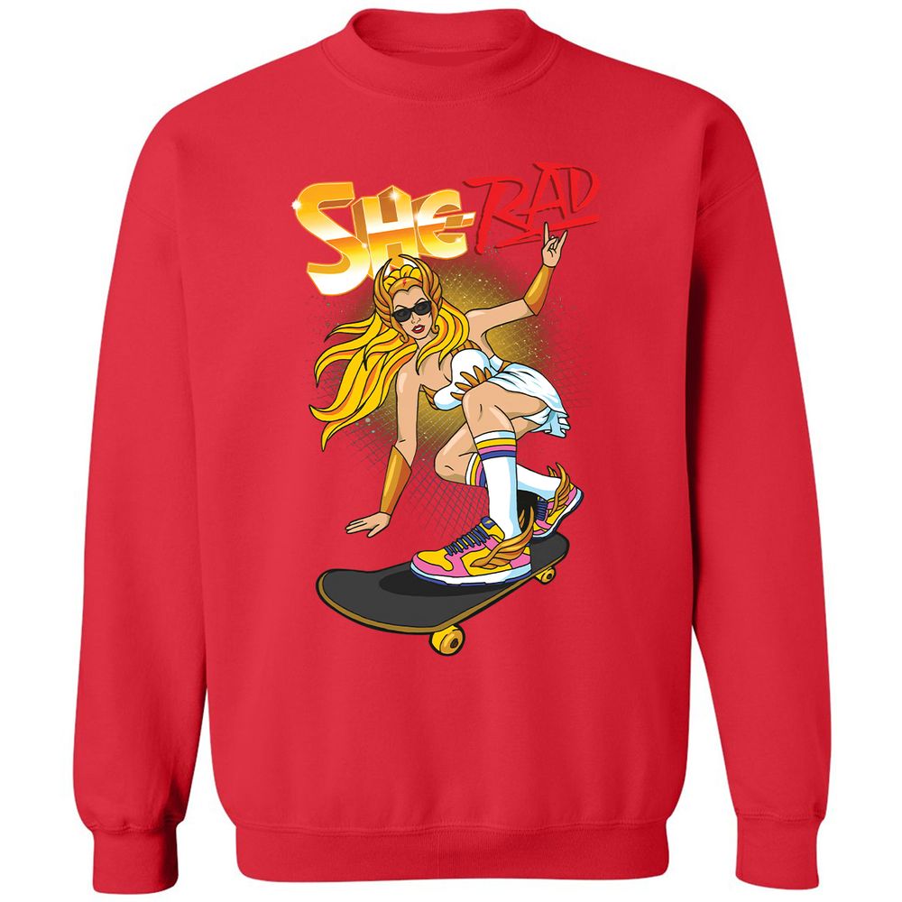 Classic Unisex Sweatshirt - 8SPS3KJQ - Red - 5