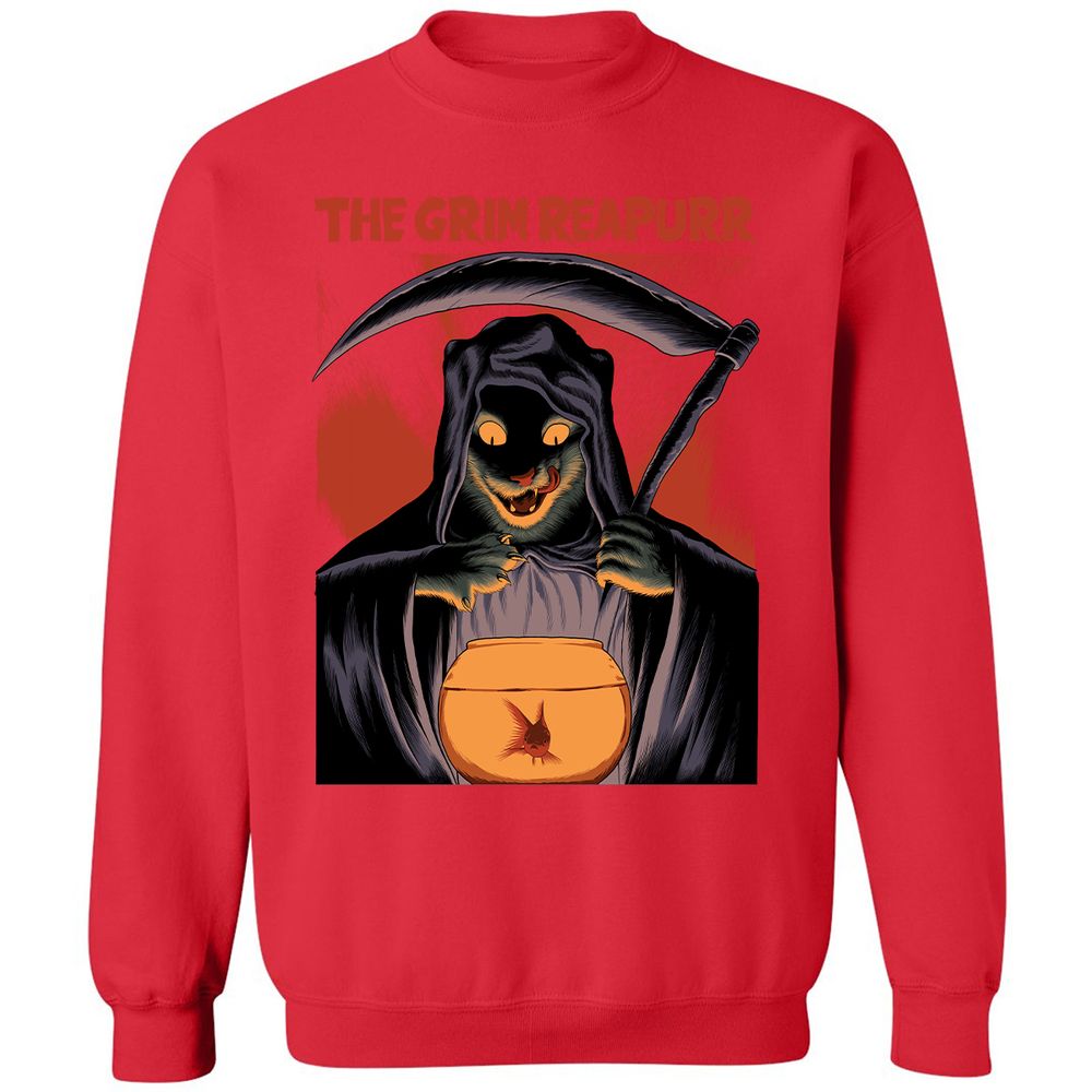 Classic Unisex Sweatshirt - Z7RLTD5N - Red - 5