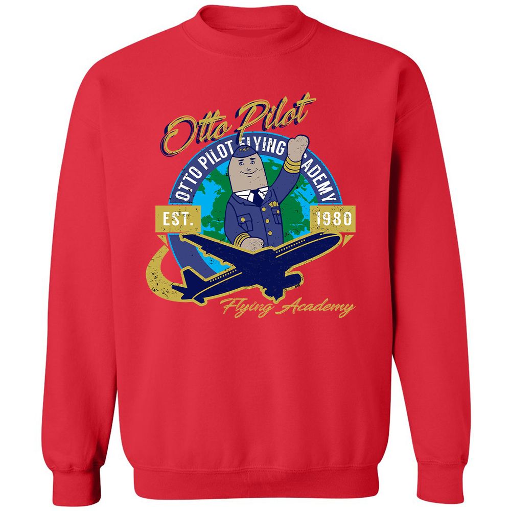 Classic Unisex Sweatshirt - R2XH1J18 - Red - 5
