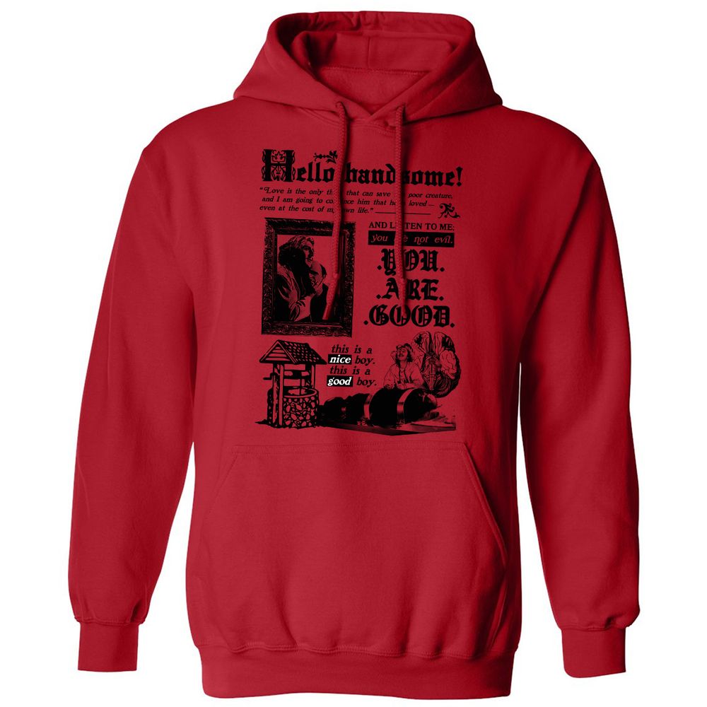 Classic Unisex Hoodie - JQGPN7ZX - Red - 5
