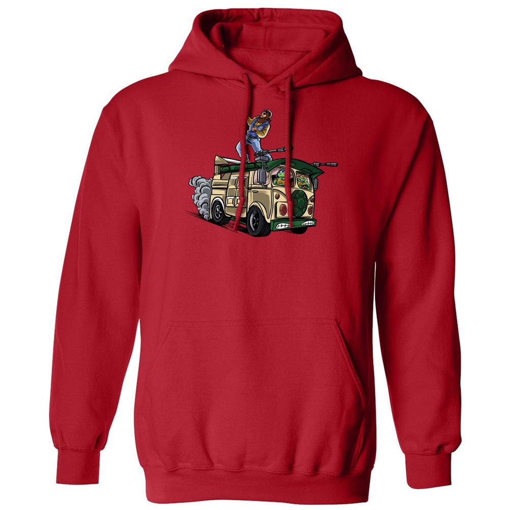 Classic Unisex Hoodie - NXMVTGWU - Red - 5