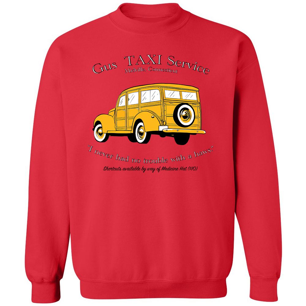 Classic Unisex Sweatshirt - 4P3C3YU3 - Red - 5