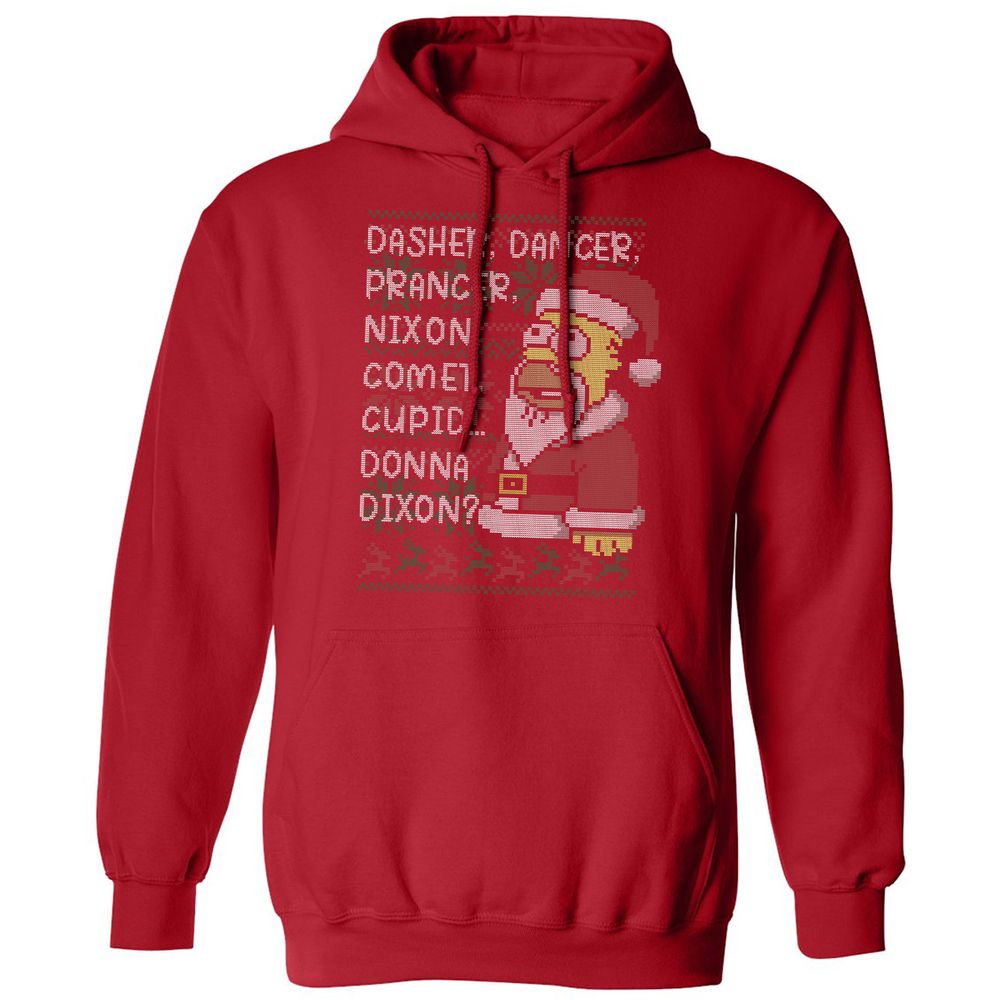 Classic Unisex Hoodie - WZFCTL2G - Red - 5