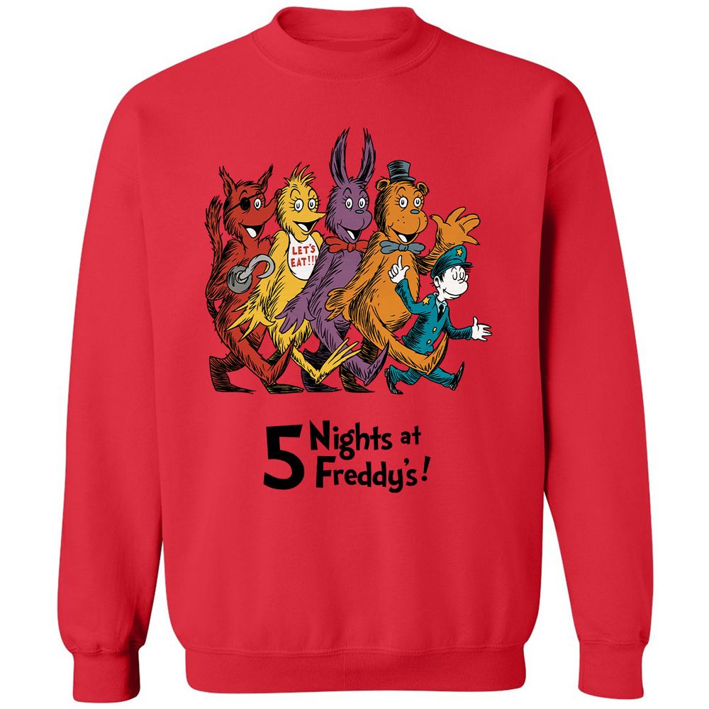 Classic Unisex Sweatshirt - NXKLR26S - Red - 5