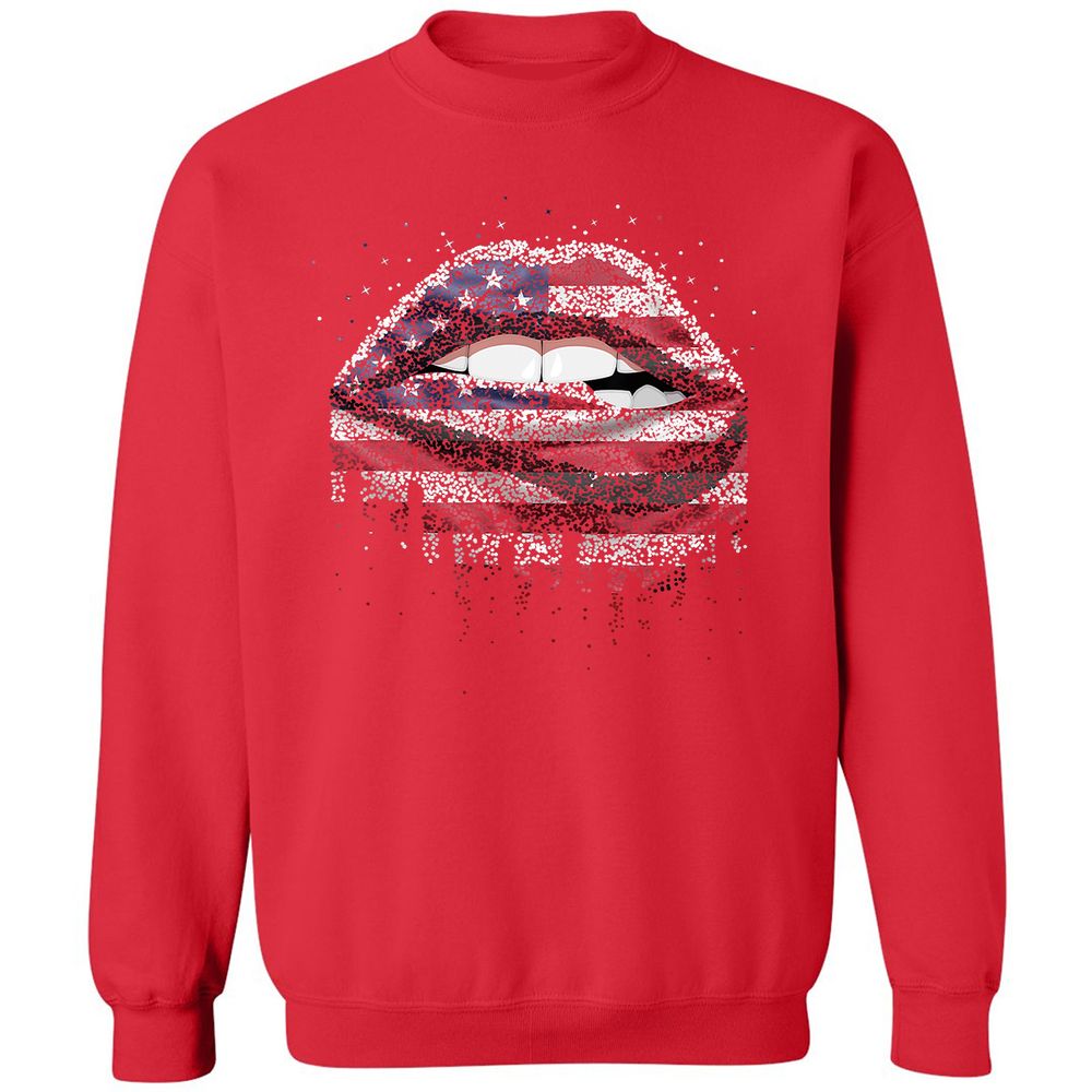 Classic Unisex Sweatshirt - 9GHDXV8G - Red - 5