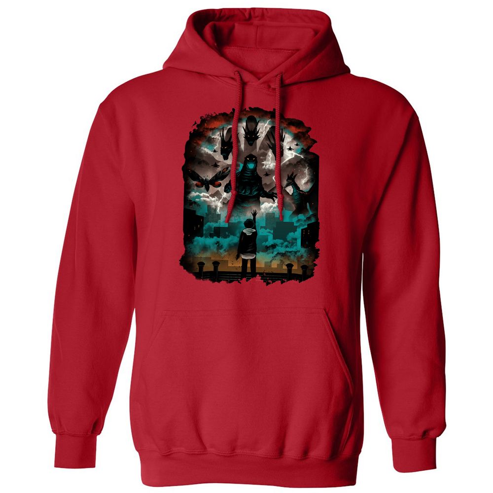 Classic Unisex Hoodie - 8UUFSUP6 - Red - 5