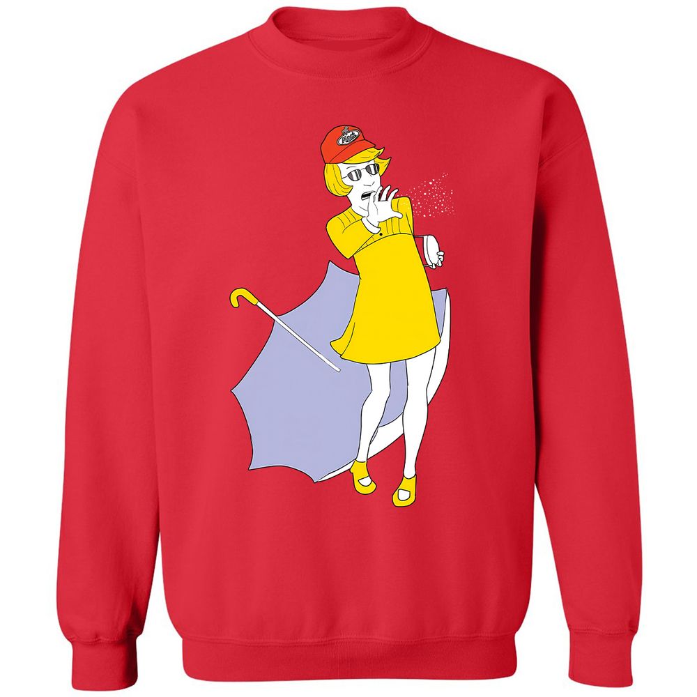 Classic Unisex Sweatshirt - 85J55EAZ - Red - 5