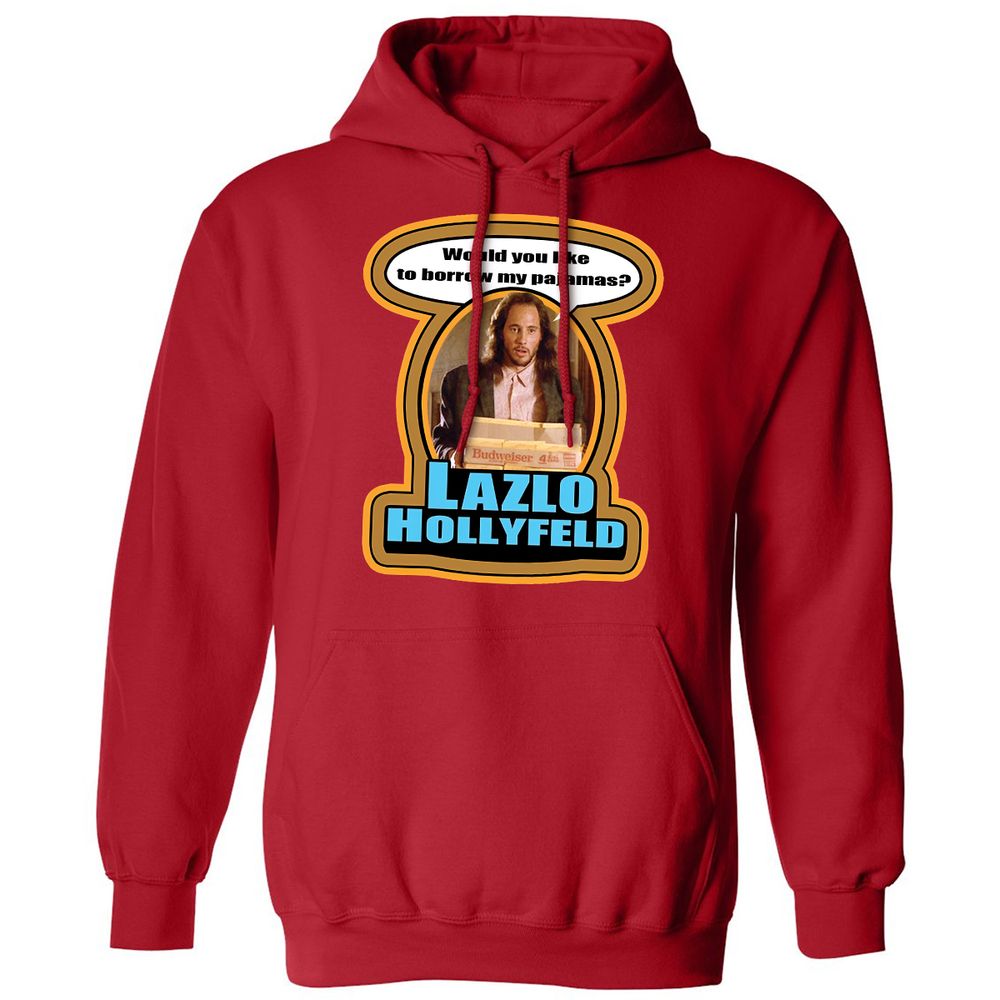 Classic Unisex Hoodie - TDW6E384 - Red - 5