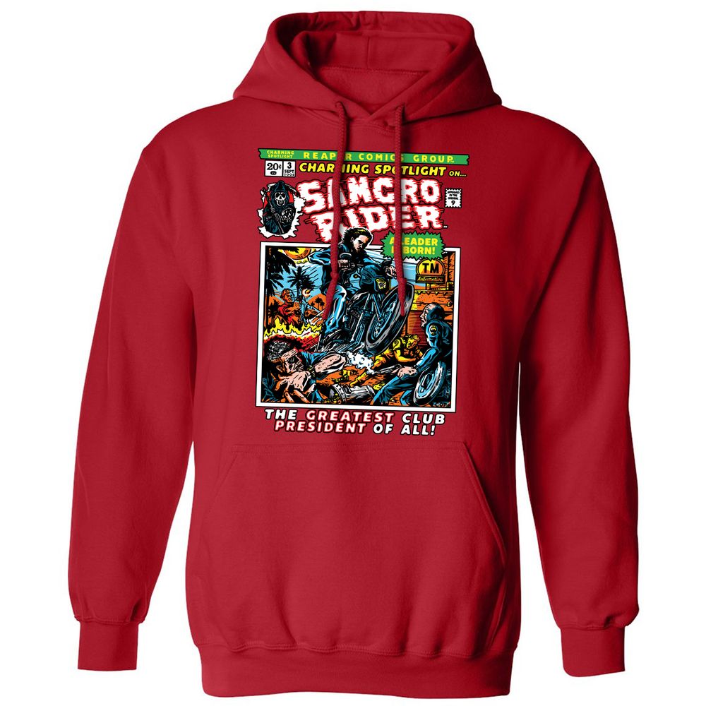 Classic Unisex Hoodie - GJMAHR52 - Red - 5