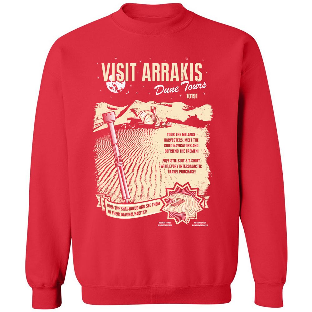 Classic Unisex Sweatshirt - 551SZJ5E - Red - 5