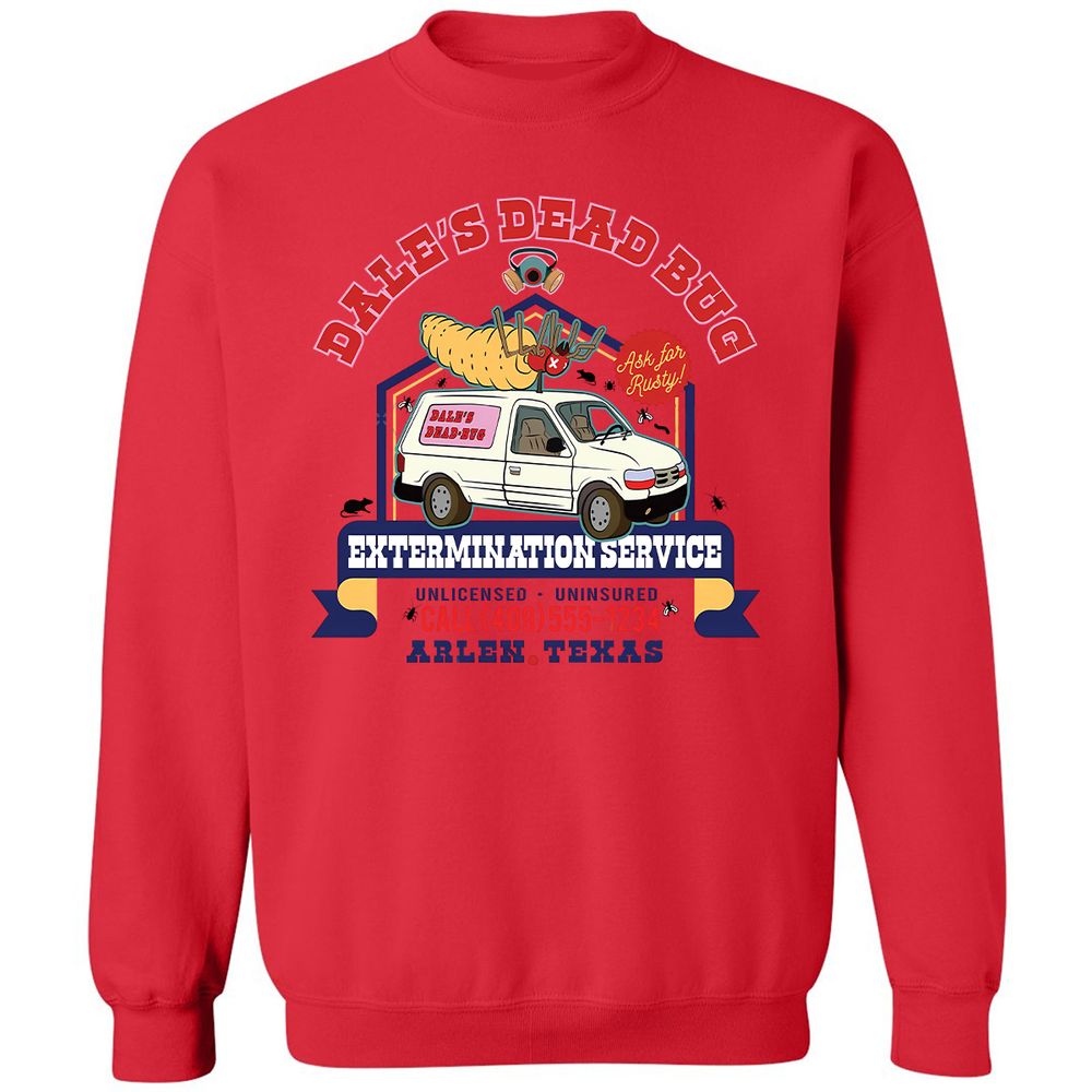 Classic Unisex Sweatshirt - PW6VZY3E - Red - 5