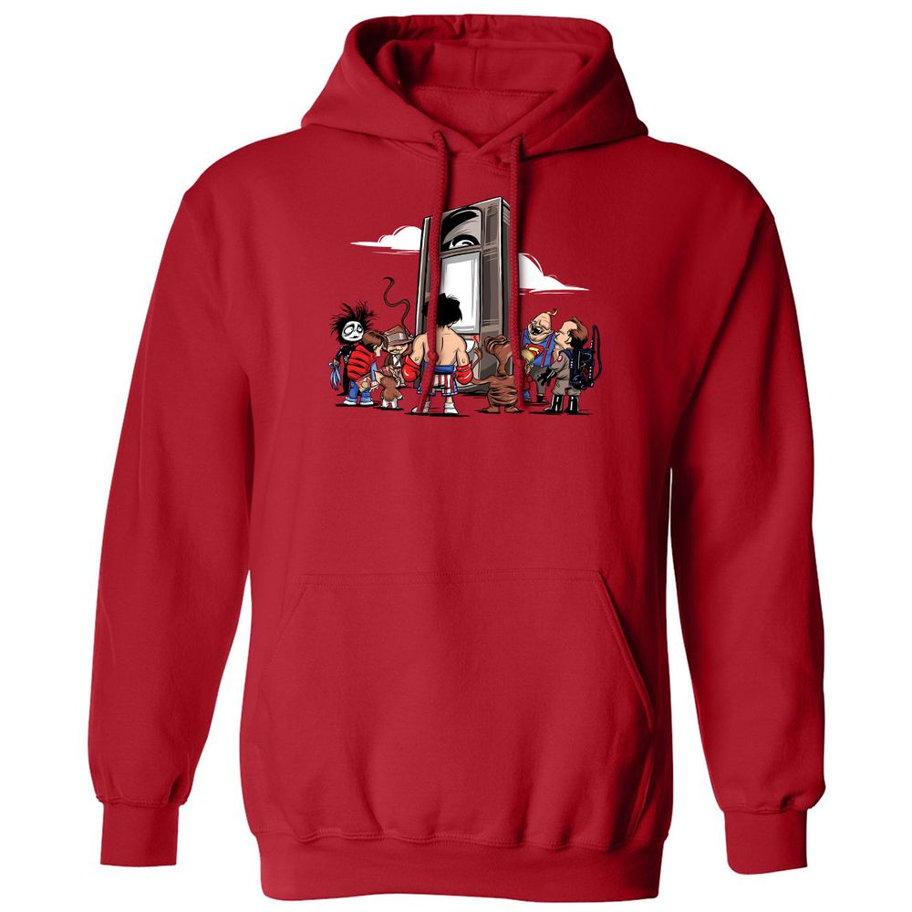 Classic Unisex Hoodie - XVGYNX2L - Red - 5