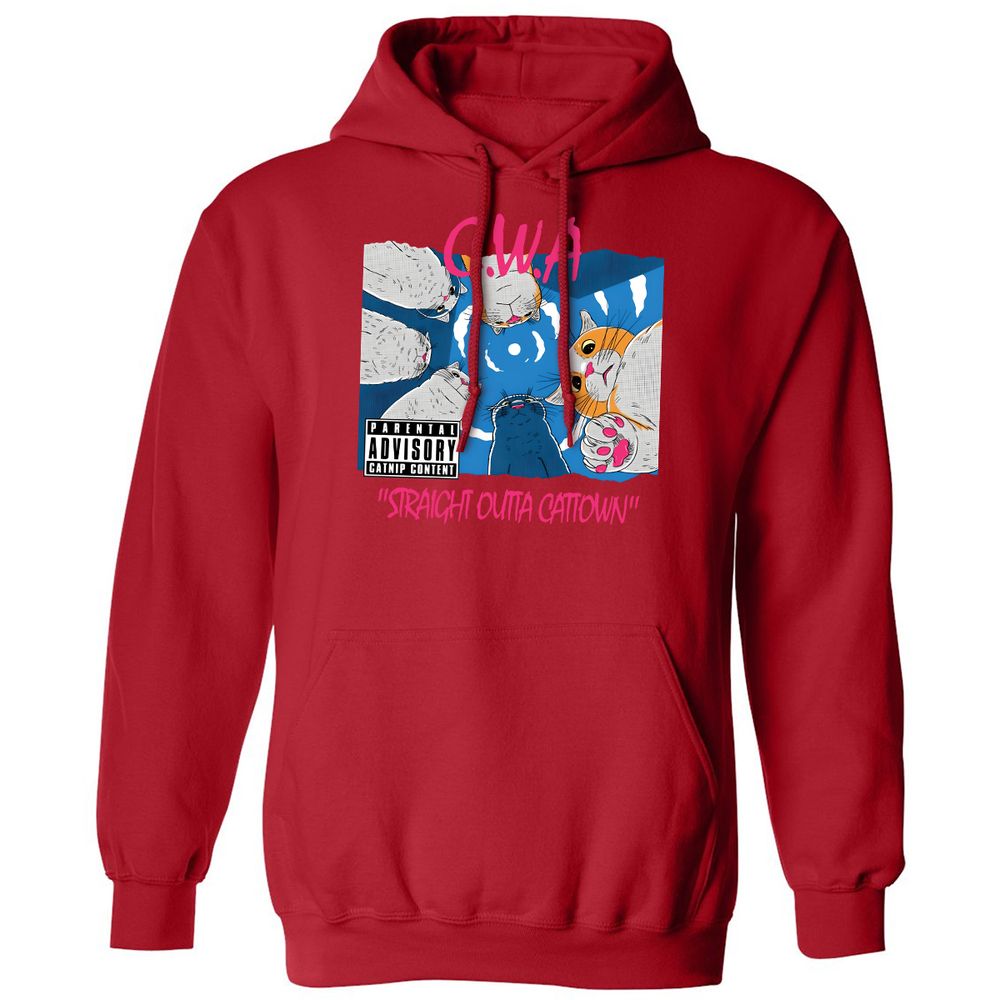 Classic Unisex Hoodie - 6WPBD8MR - Red - 5