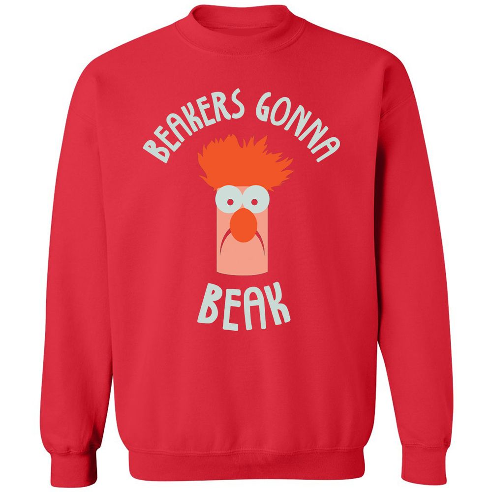 Classic Unisex Sweatshirt - MQSJY749 - Red - 5