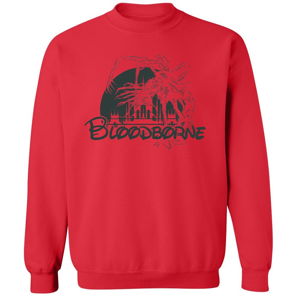 Classic Unisex Sweatshirt - VRY844SD - Red - 5
