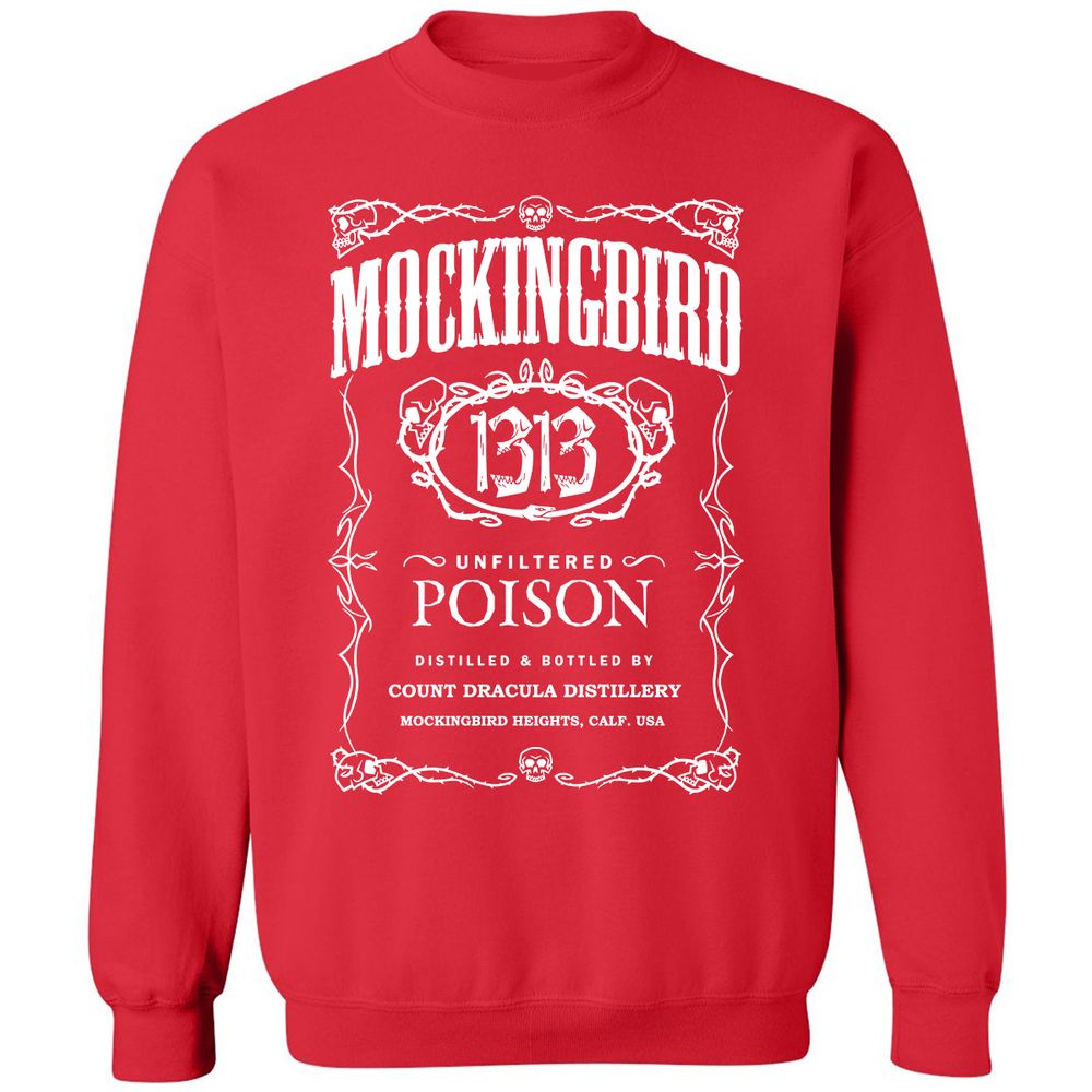 Classic Unisex Sweatshirt - HTSQM5GN - Red - 5