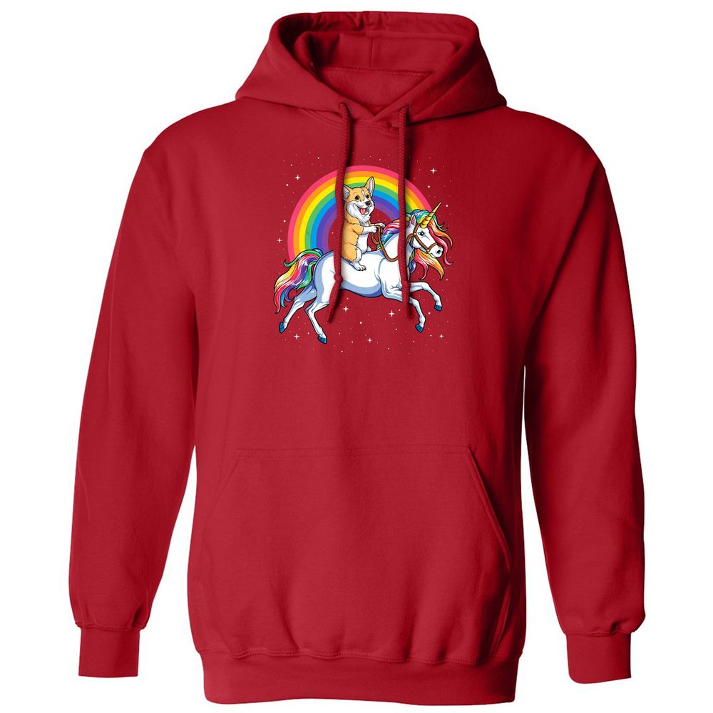 Classic Unisex Hoodie - F6YJHB78 - Red - 5