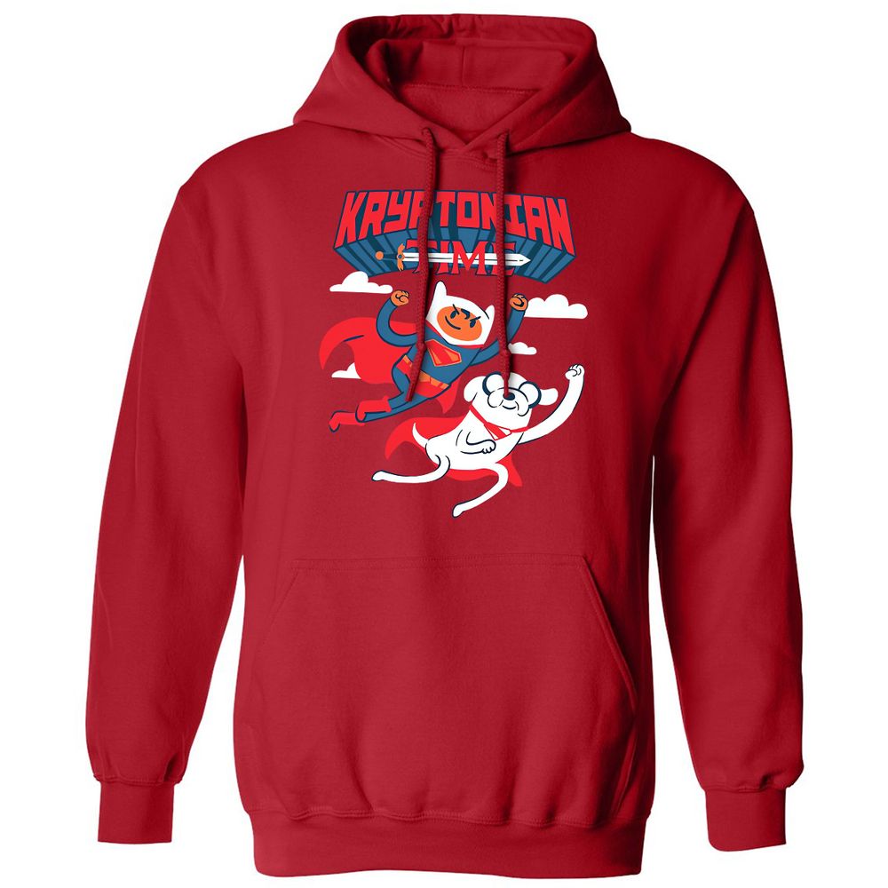 Classic Unisex Hoodie - YTAA6CB1 - Red - 5