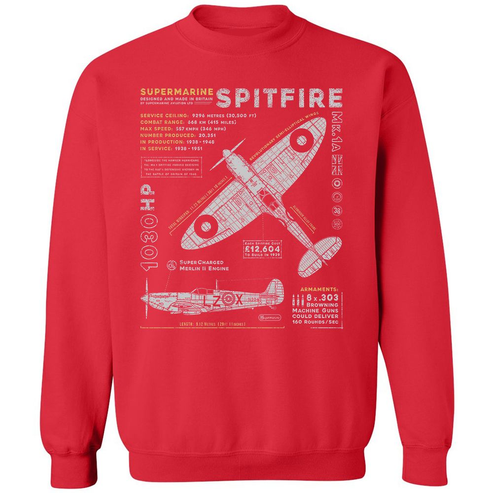 Supermarine Spitfire Essential - Red - 5